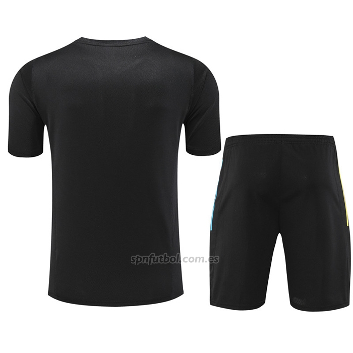 Chandal del Arsenal Manga Corta 2023-2024 Negro - Pantalon Corto